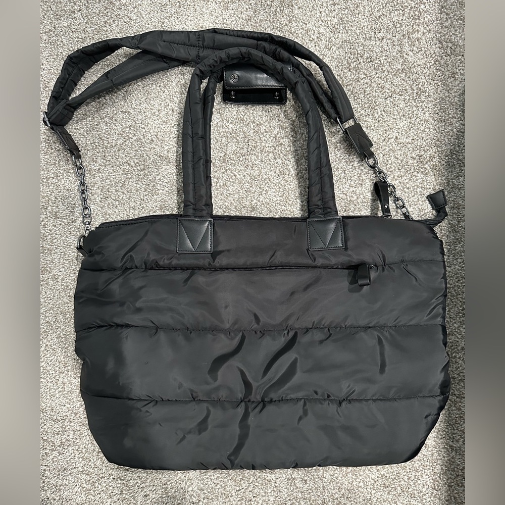 Isaac Mizrahi large puffy bag.